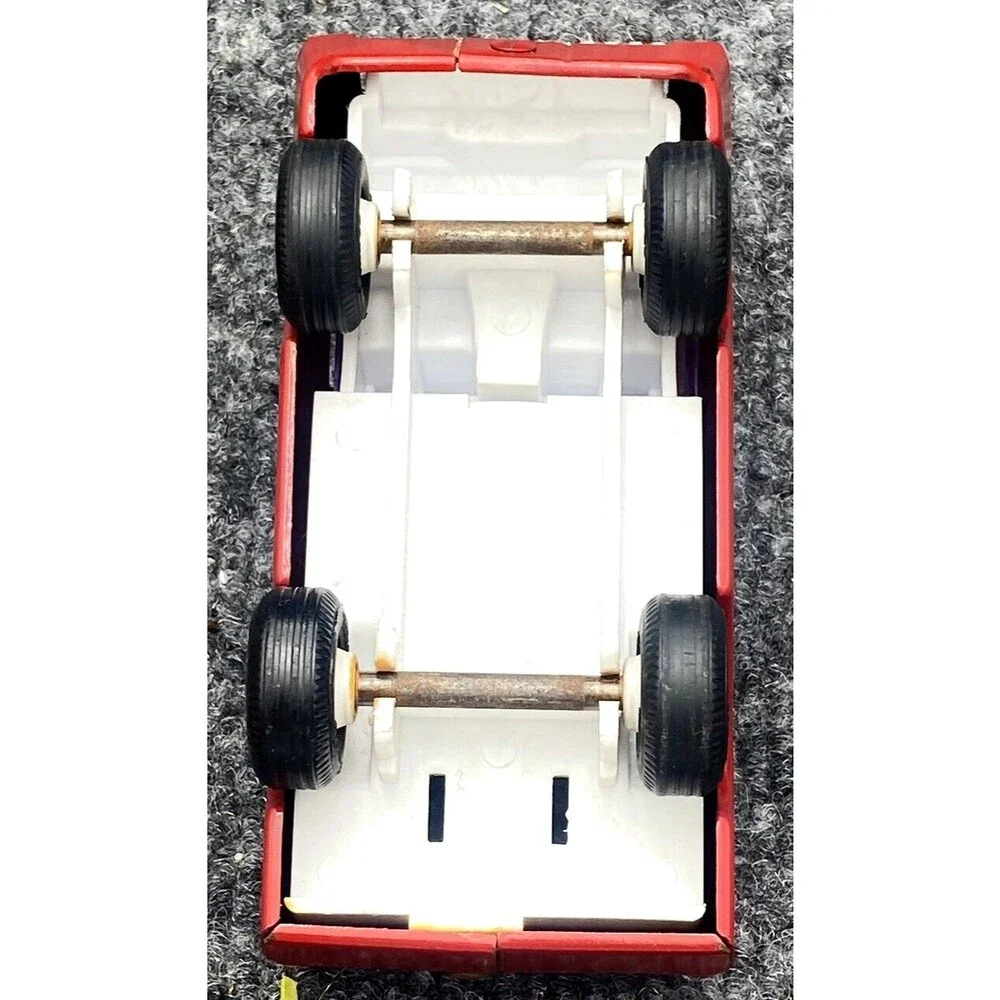 Vintage Tonka Mini Mighty Red Pressed Steel Pickup Truck Toy 55501 USA 4.25